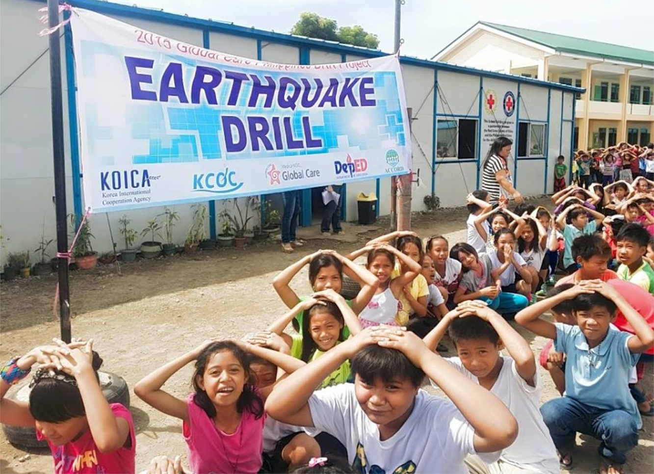 earthquake drill in school