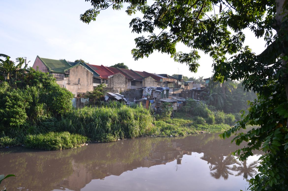 Flood-prone areas of Barangay Potrero in Malabon City, their inhabitants mostly informal settlers living along the banks of the Tullahan River.