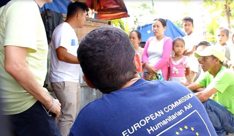 During the visit of ECHO representatives to Maguindanao project areas